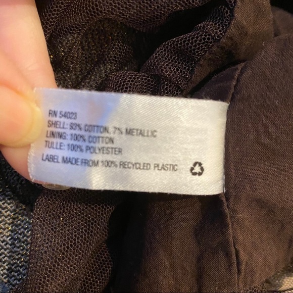 GAPKIDS Gold Skirt Size 10 Yrs - Picture 6 of 7